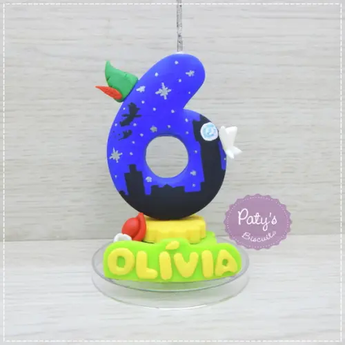Vela Decorada Peter Pan