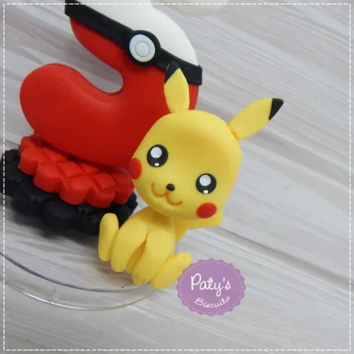 Vela Decorada Pikachu - Pokémon