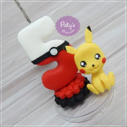 Vela Decorada Pikachu - Pokémon