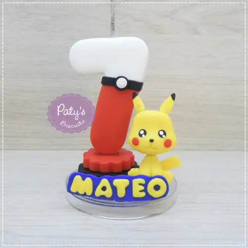 Vela Decorada Pikachu - Pokémon