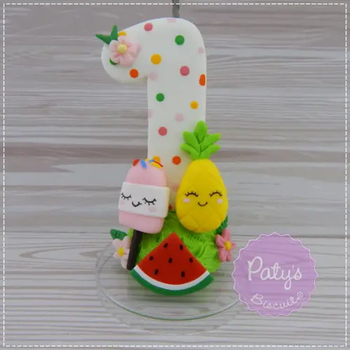 Vela Decorada Primavera / Verão