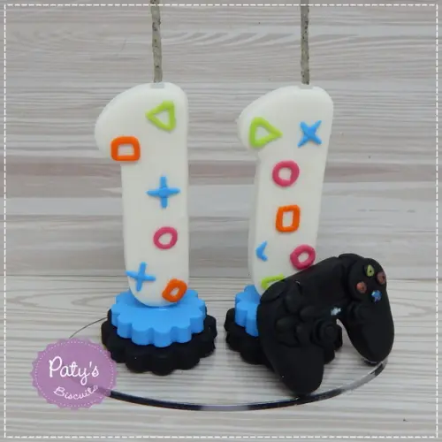 Vela Decorada Ps4 / Videogame