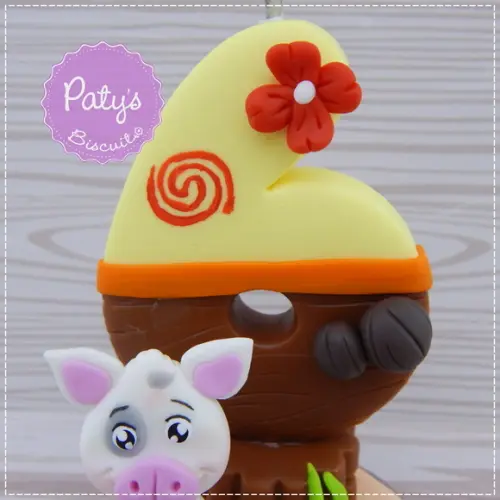 Vela Decorada Puá - Moana