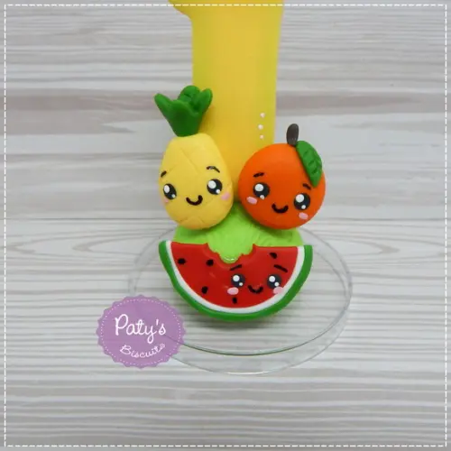 Vela Decorada Frutinhas / Quitandinha