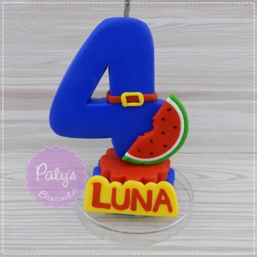 Vela Decorada Show da Luna