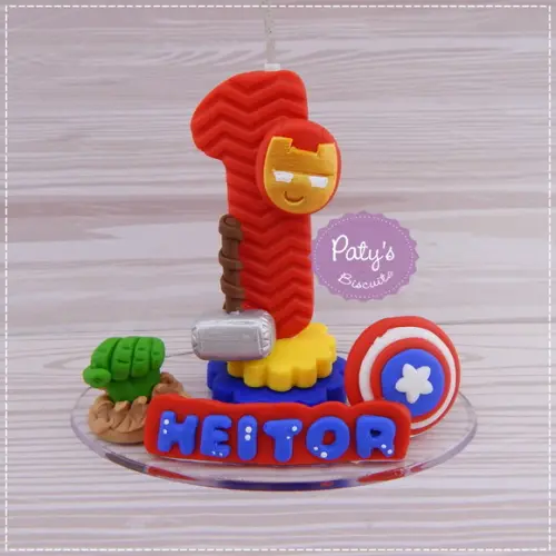 Vela Decorada Super Heróis / Vingadores