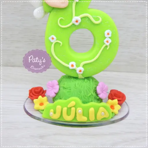 Vela Decorada Tinker Bell