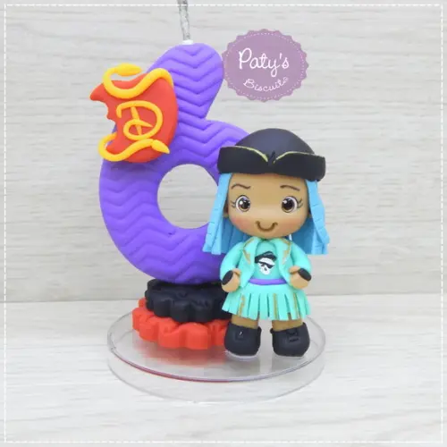 Vela Decorada Uma - Descendentes