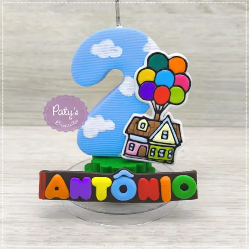 Vela Decorada Up! Altas Aventuras