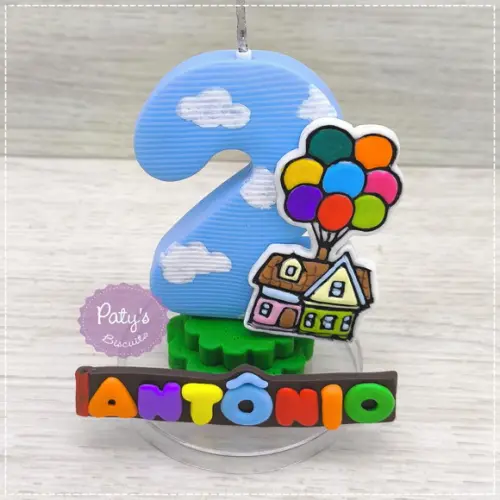 Vela Decorada Up! Altas Aventuras