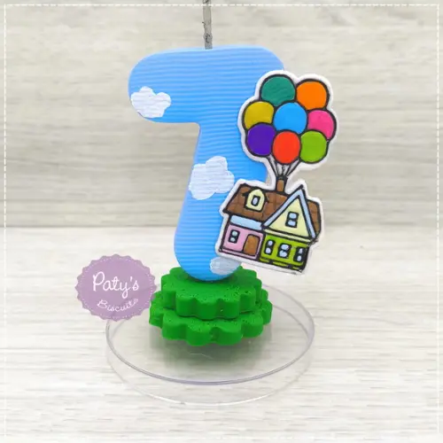 Vela Decorada Up! Altas Aventuras