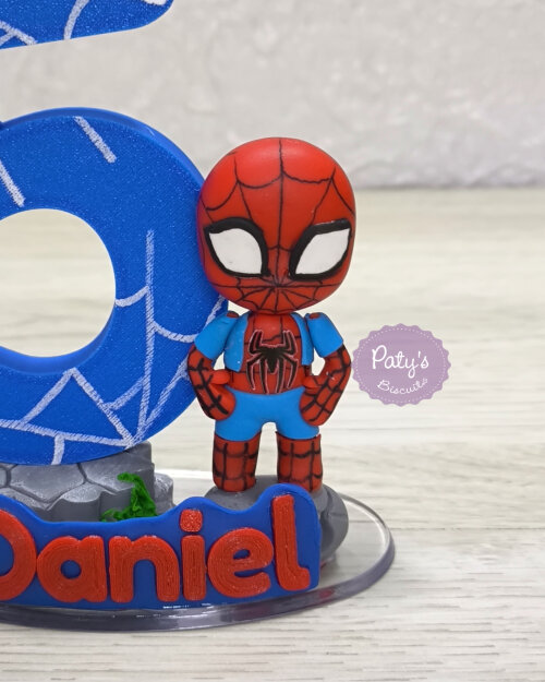 Vela Decorada Peter Parker - Spidey e seus Amigos Espetaculares