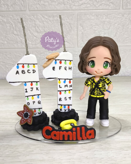 Topo com Vela Eleven / Onze - Stranger Things 3