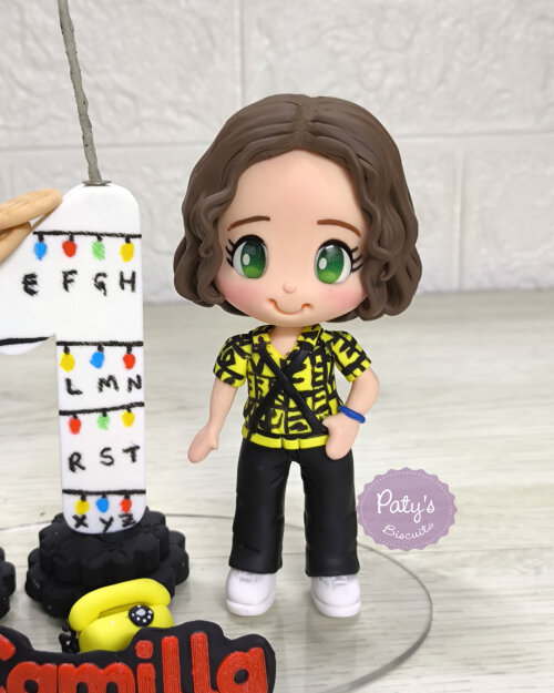 Topo com Vela Eleven / Onze - Stranger Things 3