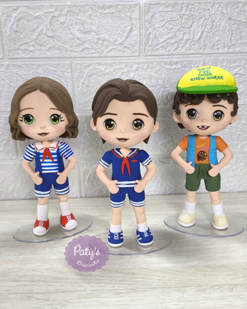 Miniatura Stranger Things 12cm (valor Unitário)