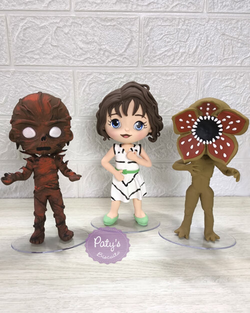 Miniatura Stranger Things 12cm (valor Unitário)