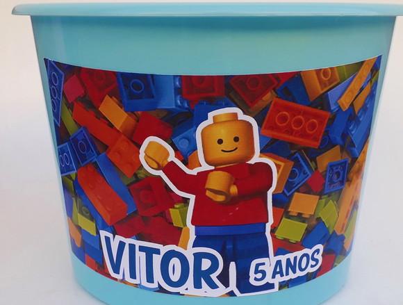 10 Baldes de Pipoca - Lego