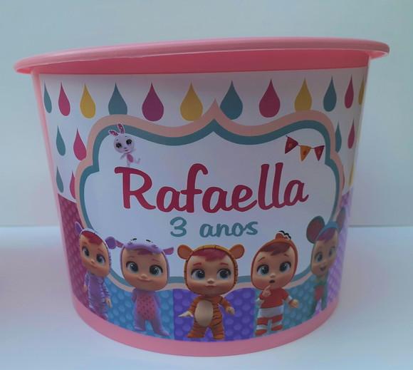 10 Baldes de Pipoca Cry Babies