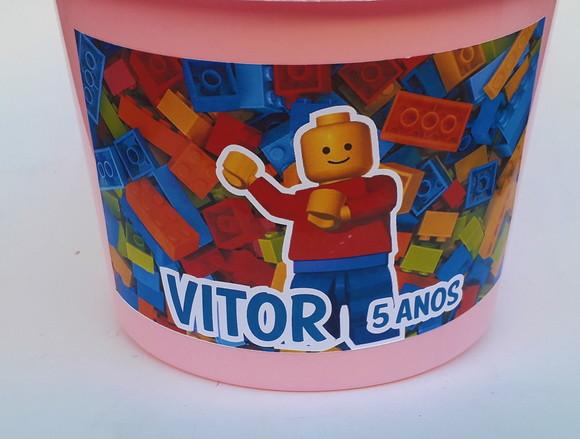 10 Baldes de Pipoca - Lego