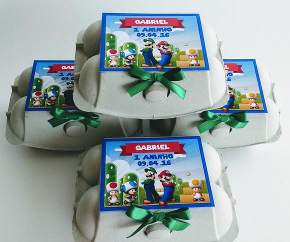10 Caixa Ovo Mario Bros