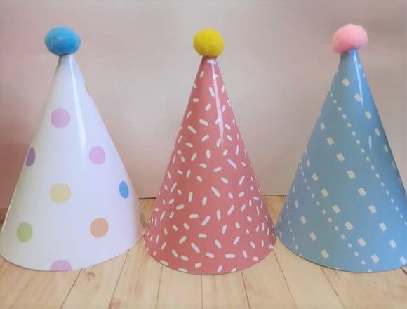 10 Chapéu de Festa Grande Estampado