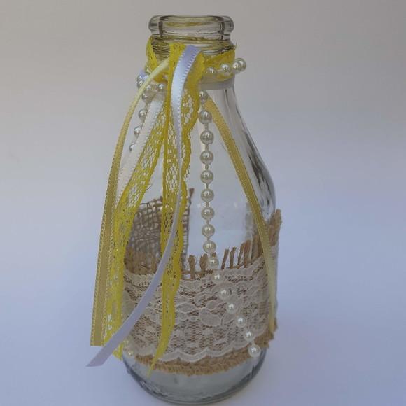 10 Garrafas de Vidro (200ml) Fitas