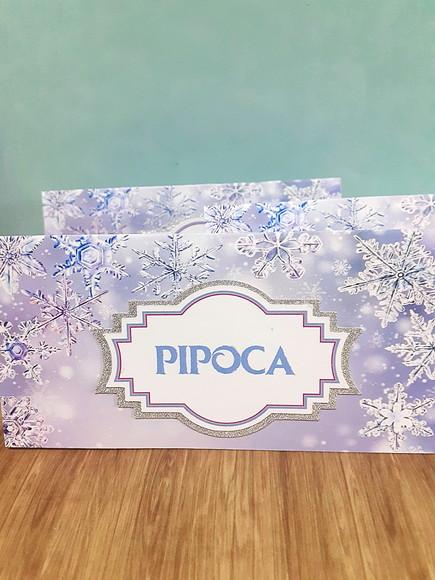10 Plaquinhas de Identificação/comida Frozen