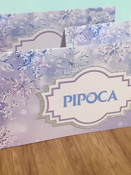 10 Plaquinhas de Identificação/comida Frozen