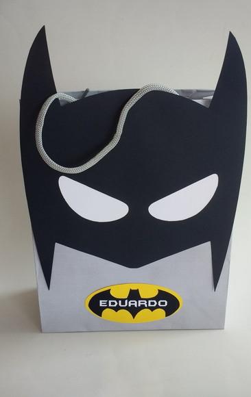 10 Sacolas de Lembrancinha - Batman