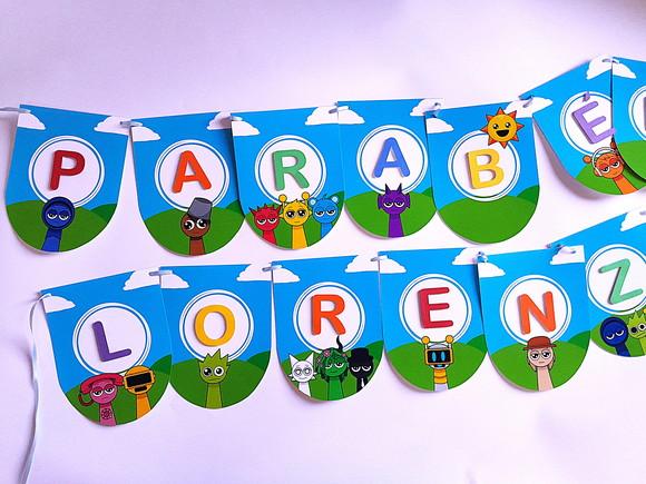 15 Bandeirolas Personalizadas