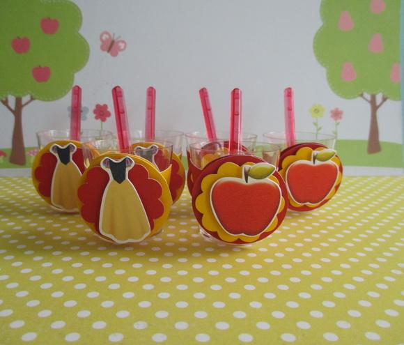 20 Copinhos para Brigadeiro Branca de Neve