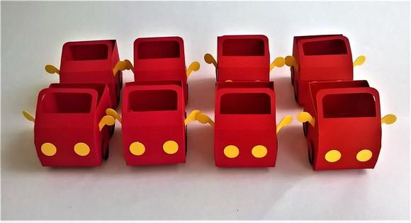 20 Forminhas de Doces - Carro