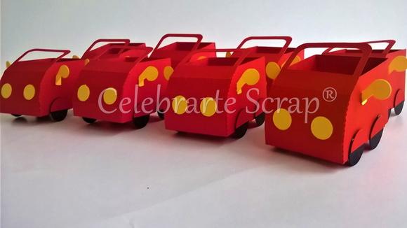 20 Forminhas de Doces - Carro