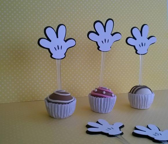 20 Topper para Doces Mickey
