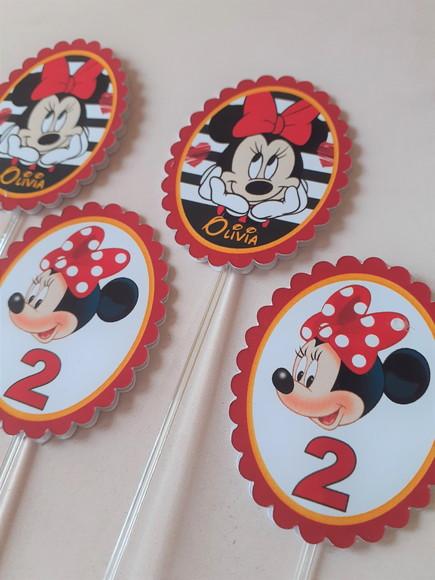 20 Topper para Doces Mickey