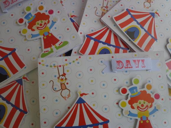 Convite Pop up - Circo