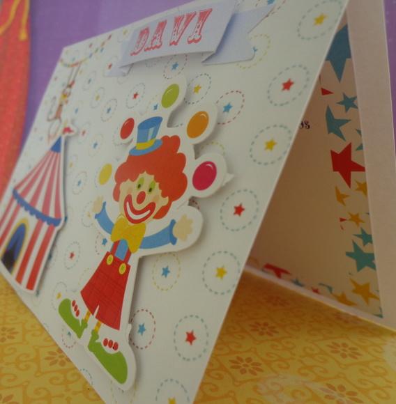 Convite Pop up - Circo