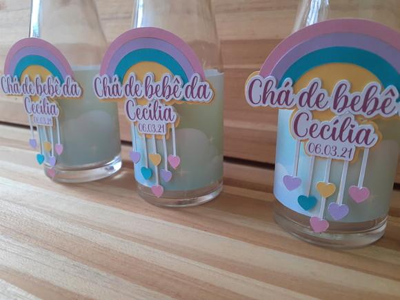 Garrafa de Vidro (100ml) - Chuva de Benção
