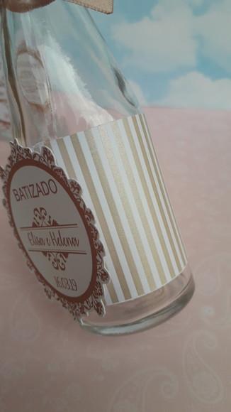 Garrafa de Vidro (100ml) - Batizado I