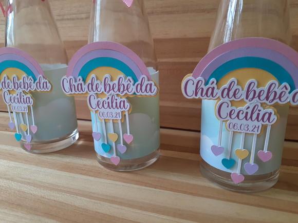 Garrafa de Vidro (100ml) - Chuva de Benção