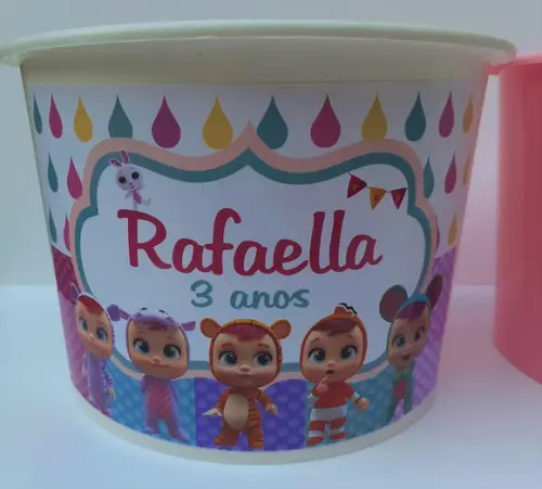 10 Baldes de Pipoca Cry Babies