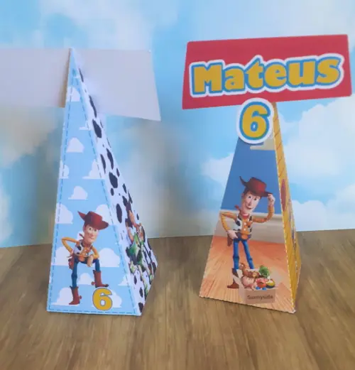 10 Caixa Cone Toy Story
