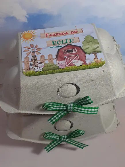 10 Caixa Ovo Fazendinha