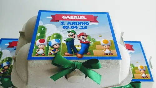 10 Caixa Ovo Mario Bros