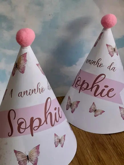 10 Chapéu de Festa Grande Estampado