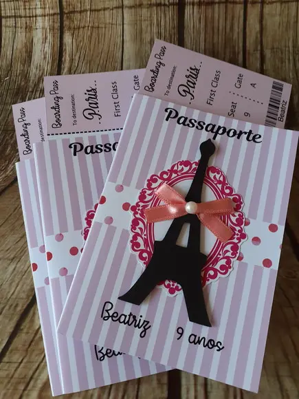 10 Convite Passaporte Paris