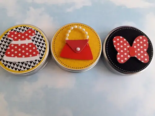 10 Latinhas Mint To Be - Minnie/mickey