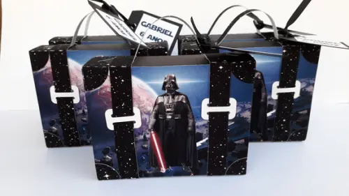 10 Maletas Viagem para Lembrancinha Star Wars
