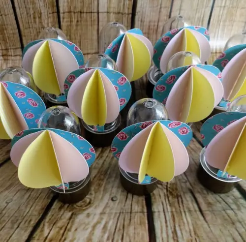 10 Mini Tubete Balão