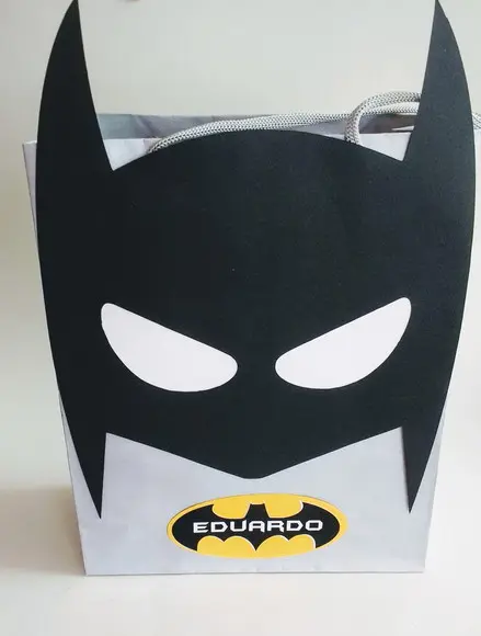10 Sacolas de Lembrancinha - Batman